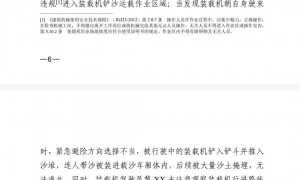 广东惠州车辆卸沙现场，一男性尸体随沙料倾泻而出；官方披露详情：生产主管违规进入，被装载机连同沙料倒入车厢，窒息身亡