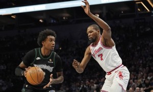 神鬼杜兰特+莫测火箭！加时13-0后0-15 生死时刻失罚球