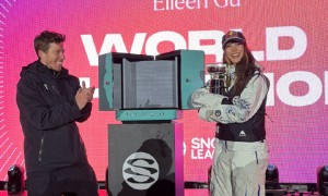 实力强劲！谷爱凌雪盟总决赛夺冠 手捧奖杯笑意满满