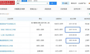 揭秘姚晨曹郁商业版图 二人名下四家工作室均为存续状态