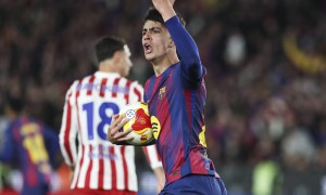 国王杯-伯纳尔双响拉菲尼亚破门 巴萨3-0马竞总分3-4出局