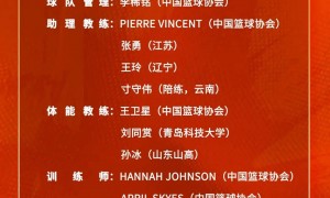 为备战世界杯与亚运会 中国女篮公布集训名单