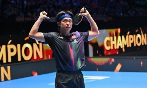 成功卫冕！乒乓球亚洲杯-王楚钦4-2逆转张本智和夺冠