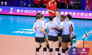 女排-上海3-1逆转北京夺C组3胜 双外援39分天津3-1河南