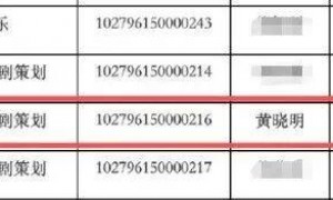 黄晓明，又进上戏博士生复试名单