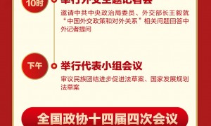 两会今日看点：王毅将回答中外记者提问