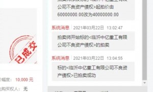 山东临沂通报“法院干警配偶低价拍得银行六千万债权”：成立联合调查组，将严肃处理